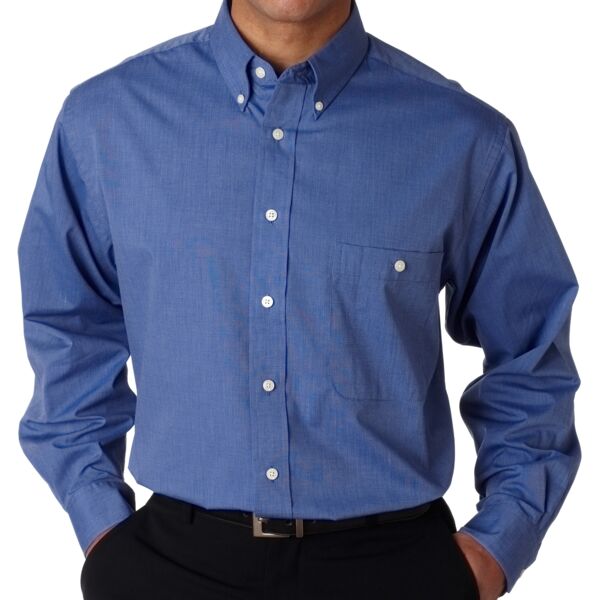 UltraClub Men's Wrinkle-Free End-on-End Thumbnail