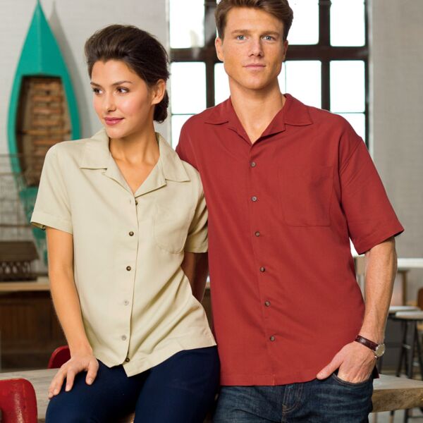 UltraClub Men's Cabana Breeze Camp Shirt Thumbnail