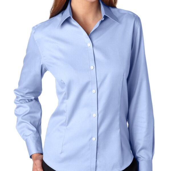 Ladies' Long-Sleeve Non-Iron Pinpoint Thumbnail