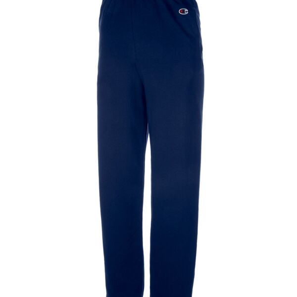 Adult Double Dry Eco&reg; Open-Bottom Fleece Pants with Pockets Thumbnail