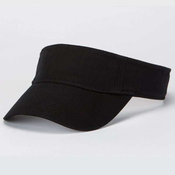 Solid Low-Profile Twill Visor Thumbnail