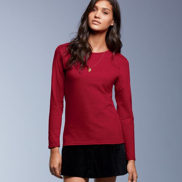Ladies' Lightweight Long-Sleeve Tee Thumbnail