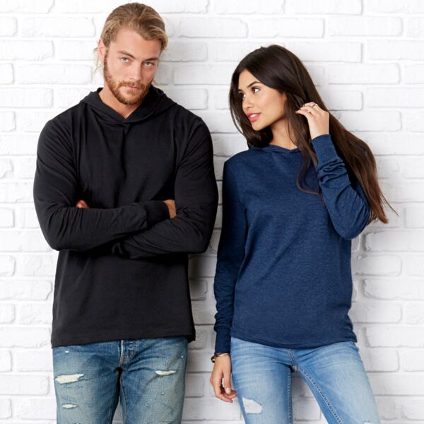Unisex Jersey Long-Sleeve Hoodie Thumbnail